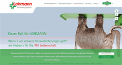 Desktop Screenshot of lohmann-tapes.com