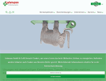 Tablet Screenshot of lohmann-tapes.com